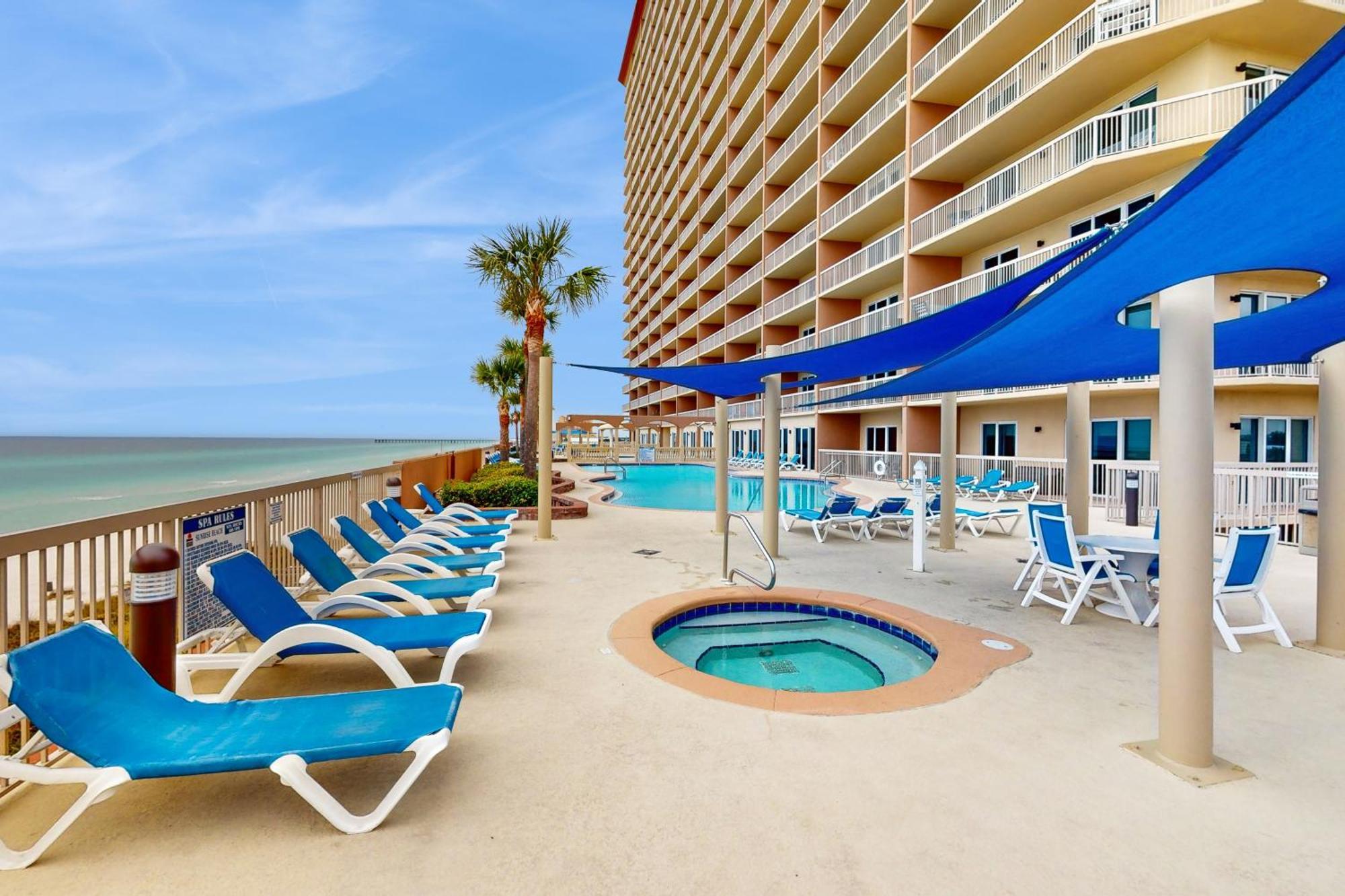 Sunrise Beach 1702 - Beachfront Condo Panama City Beach Eksteriør billede